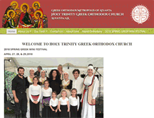 Tablet Screenshot of holytrinityaugusta.org